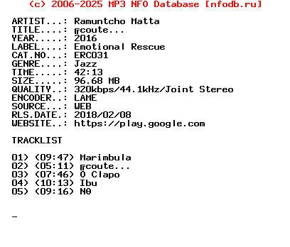 Ramuntcho_Matta-Ecoute___-(ERC031)-WEB-2016