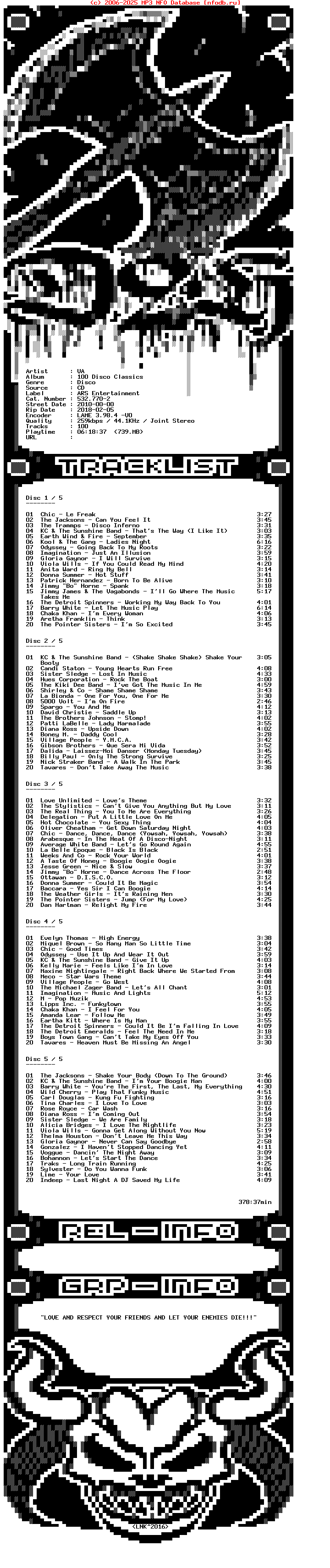 VA-100_Disco_Classics-5CD-2010