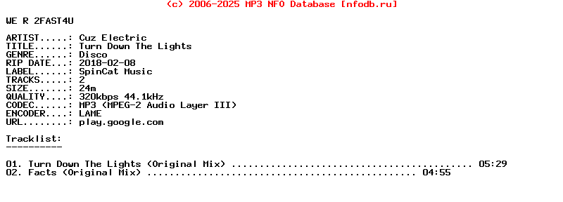 Cuz_Electric-Turn_Down_The_Lights-WEB-2018