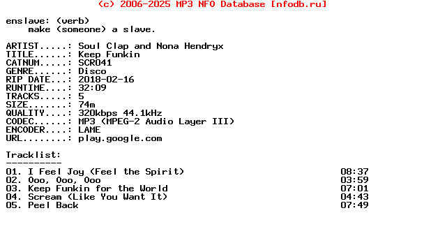 Soul_Clap_And_Nona_Hendryx-Keep_Funkin-(SCR041)-WEB-2018