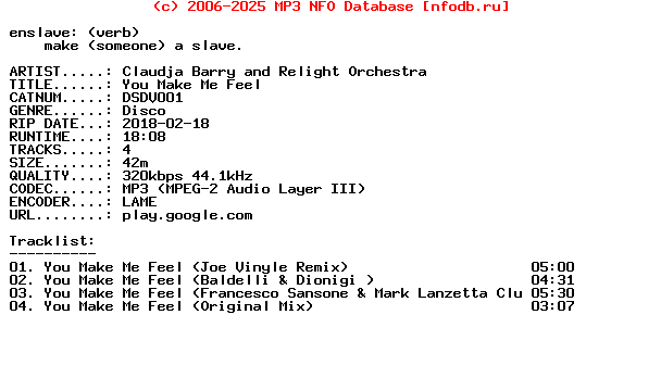 Claudja_Barry_And_Relight_Orchestra-You_Make_Me_Feel-(DSDV001)-WEB-2018