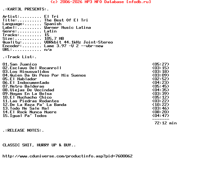 El_Tri-The_Best_Of_El_Tri-SP-2008-KART3L