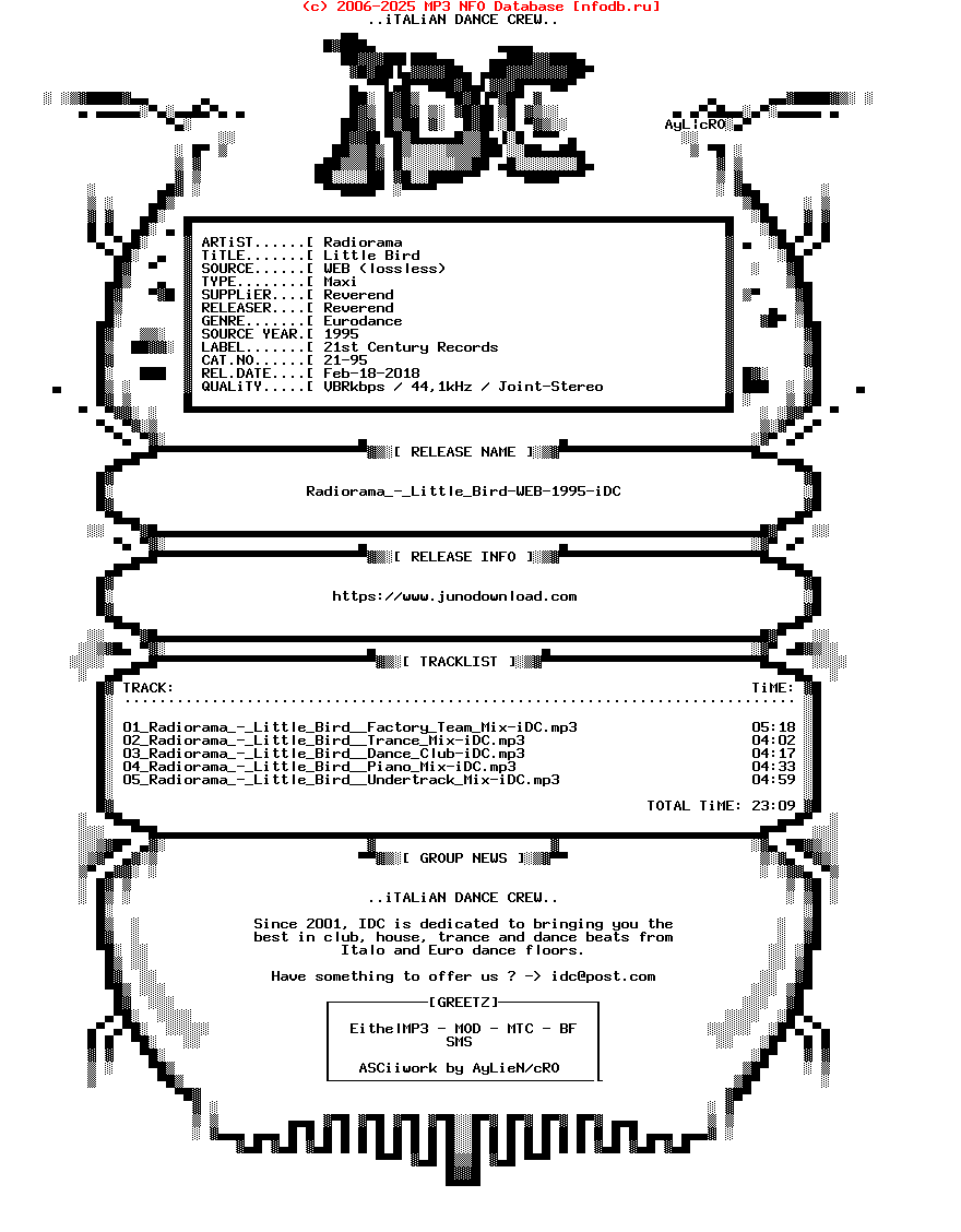 Radiorama_-_Little_Bird-WEB-1995-iDC