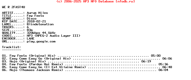 Aurum_Miles-Few_Feets-WEB-2018