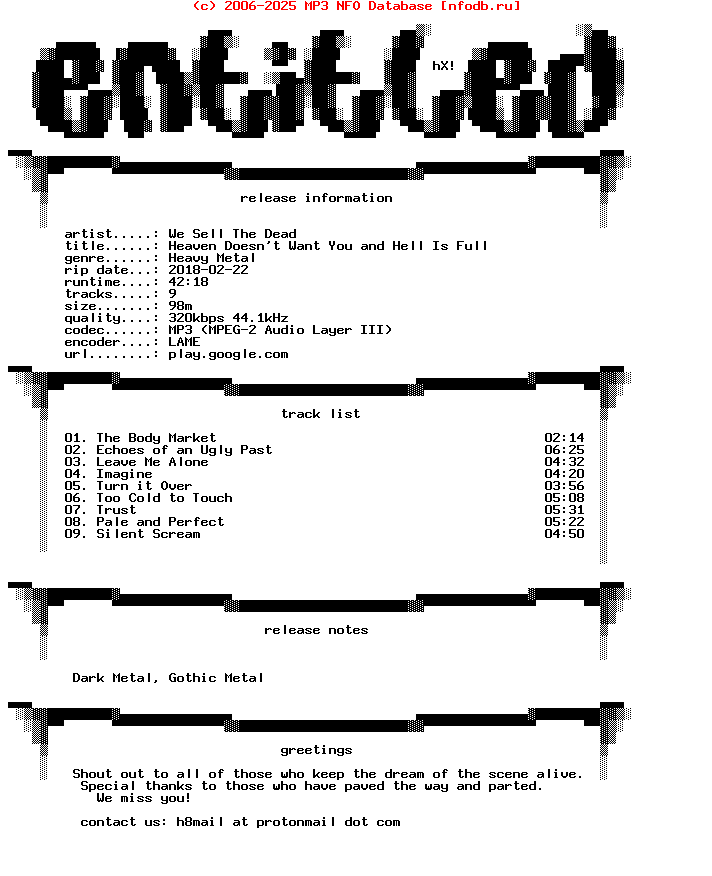 We_Sell_The_Dead-Heaven_Doesnt_Want_You_And_Hell_Is_Full-WEB-2018