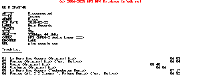 Disconnected-Insano-WEB-2018
