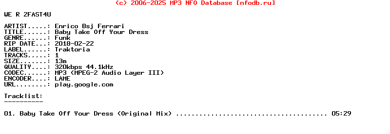 Enrico_Bsj_Ferrari-Baby_Take_Off_Your_Dress-WEB-2018