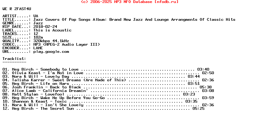 VA-Jazz_Covers_Of_Pop_Songs_Album_Brand_New_Jazz_And_Lounge_Arrangments_Of_Classic_Hits-WEB-2018