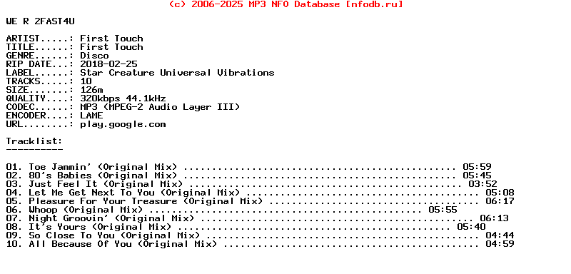 First_Touch-First_Touch-WEB-2018