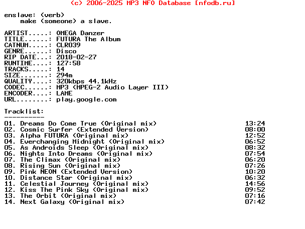 Omega_Danzer-Futura_The_Album-(CLR039)-WEB-2018