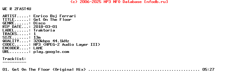 Enrico_Bsj_Ferrari-Get_On_The_Floor-WEB-2018