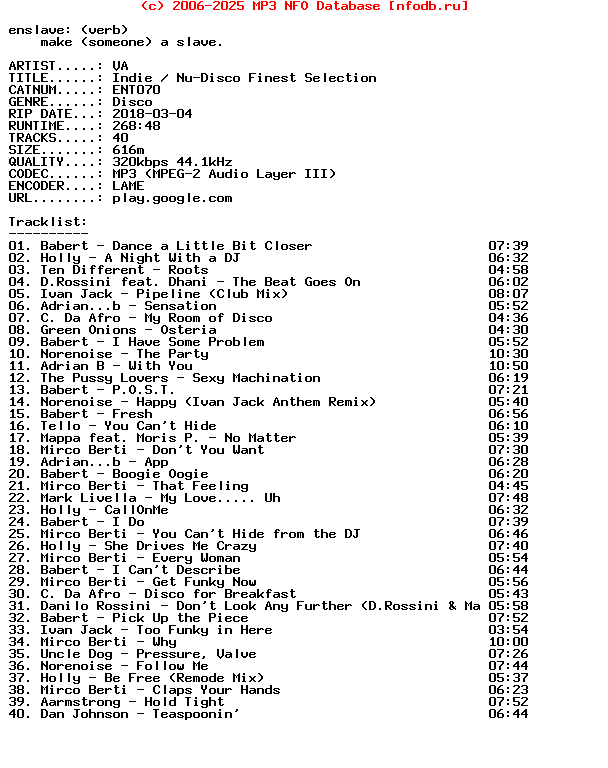 VA-Indie__Nu-Disco_Finest_Selection-(ENT070)-WEB-2018