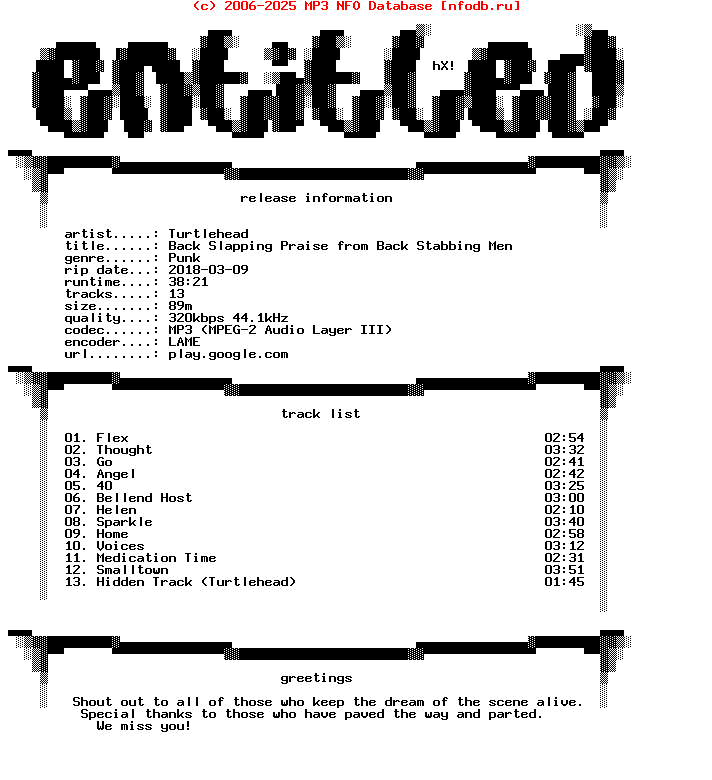 Turtlehead-Back_Slapping_Praise_From_Back_Stabbing_Men-WEB-1996