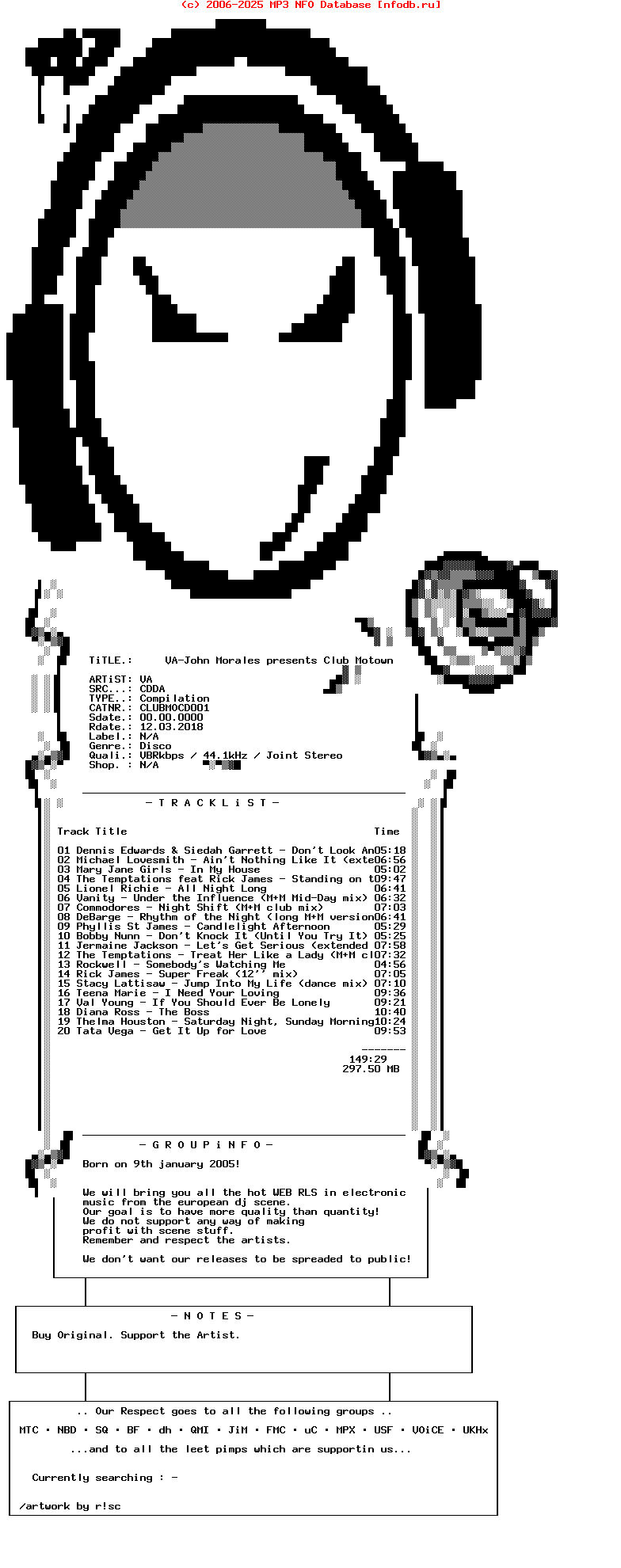 VA_-_John_Morales_Presents_Club_Motown-(CLUBMOCD001)-Digipak_Cd-2014-DJ