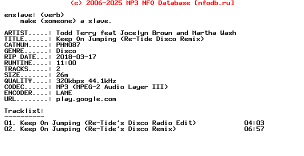 Todd_Terry_Feat_Jocelyn_Brown_And_Martha_Wash-Keep_On_Jumping_(RE-TIDE_DISCO_REMIX)-(PHM087)-WEB-2018