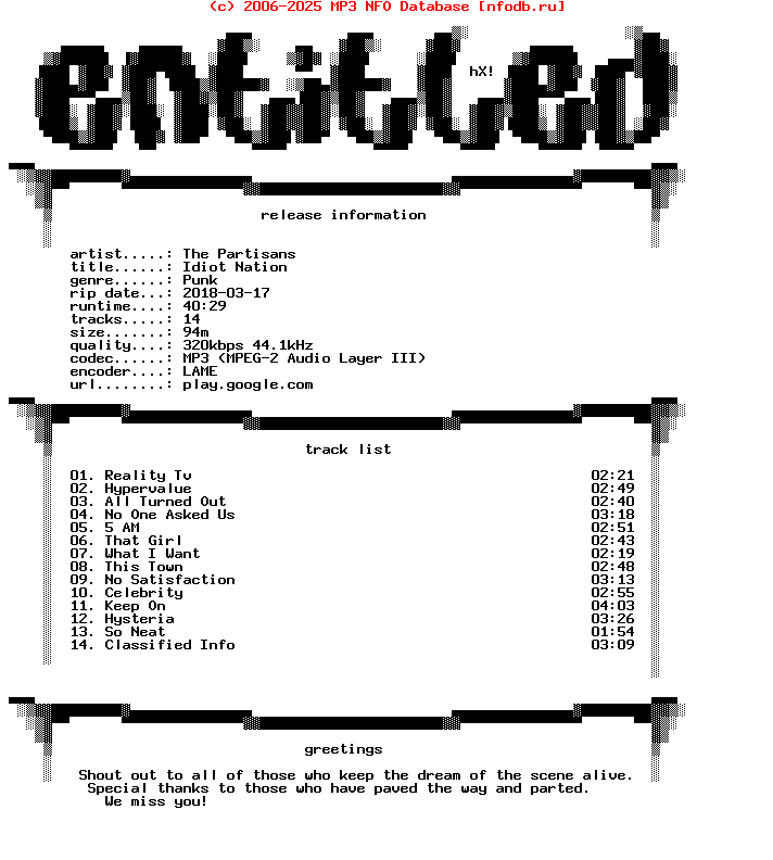 The_Partisans-Idiot_Nation-WEB-2004