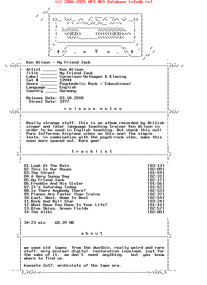 Ken_Wilson-My_Friend_Jack-Tape-1977-Kass