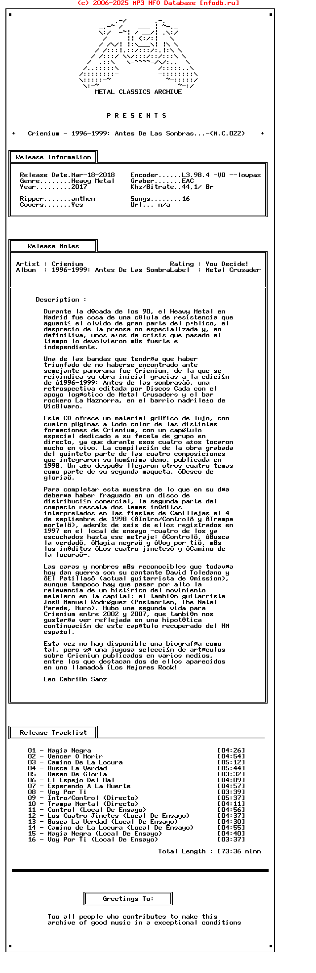 Crienium_-_1996-1999_Antes_De_Las_Sombras___-(M.C.022)-ES-2017-Mca