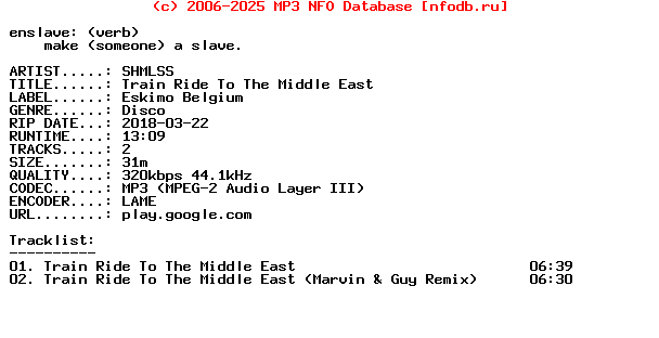 Shmlss-Train_Ride_To_The_Middle_East-WEB-2018