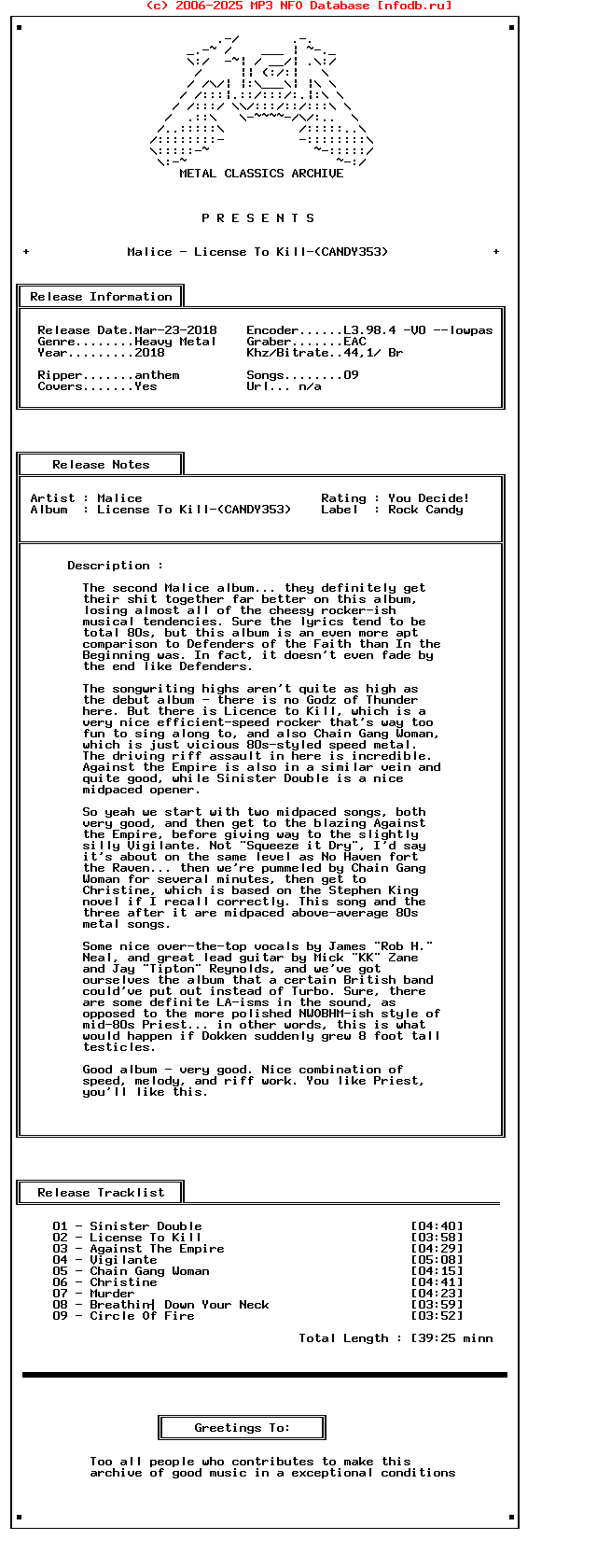 Malice_-_License_To_Kill-(CANDY353)-Remastered-2018-Mca