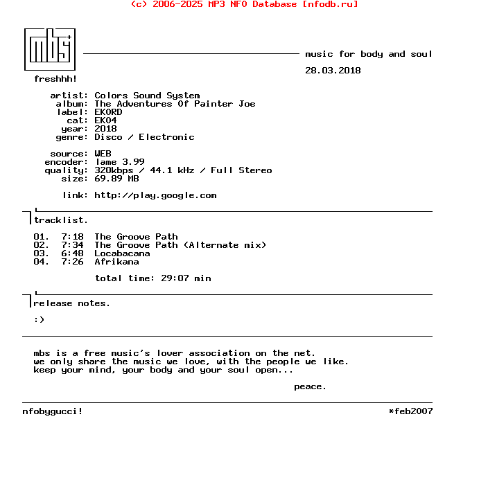 Colors_Sound_System--The_Adventures_Of_Painter_Joe-(EKO4)-WEB-2018-mbs