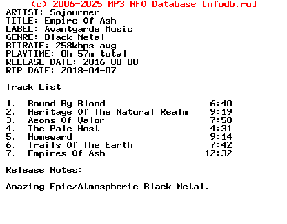 Sojourner-Empire_Of_Ash-2016