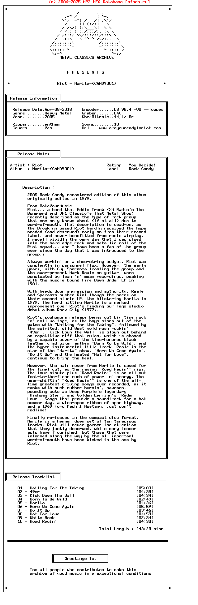 Riot_-_Narita-(CANDY001)-Remastered-2005-Mca_Int