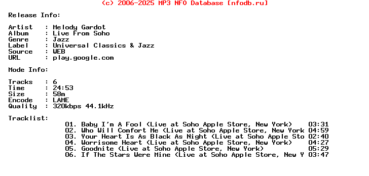 Melody_Gardot-Live_From_Soho-WEB-2009