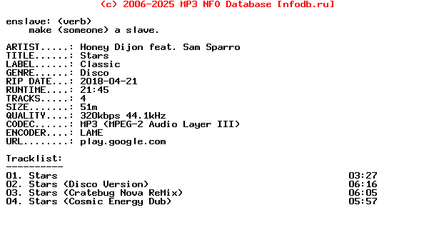Honey_Dijon_Feat_Sam_Sparro-Stars-WEB-2018