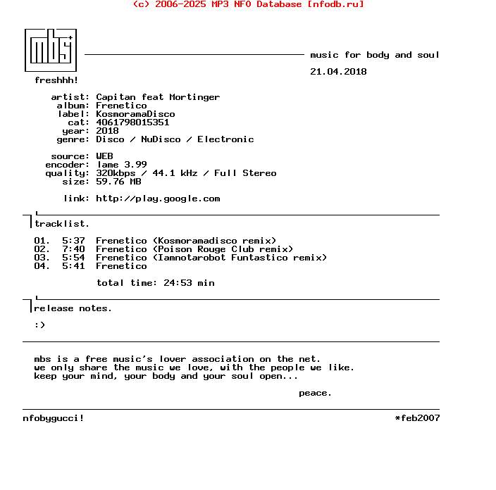 Capitan_Feat_Mortinger--Frenetico-(4061798015351)-WEB-2018-mbs