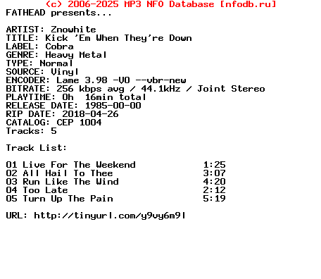 Znowhite-Kick_Em_When_Theyre_Down-Vinyl-1985