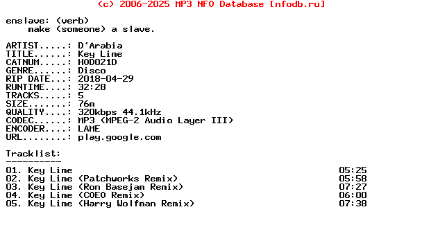 Darabia-Key_Lime-(HOD021D)-WEB-2018