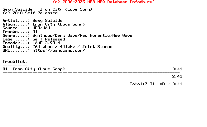 Sexy_Suicide-Iron_City_(LOVE_SONG)-WEB-2018