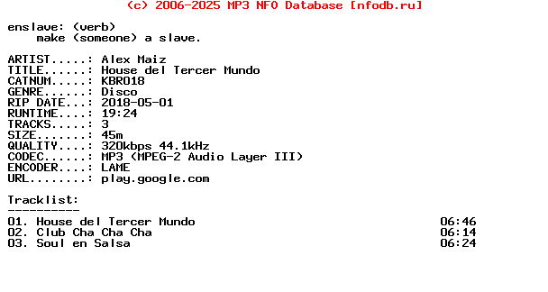 Alex_Maiz-House_Del_Tercer_Mundo-(KBR018)-WEB-2018