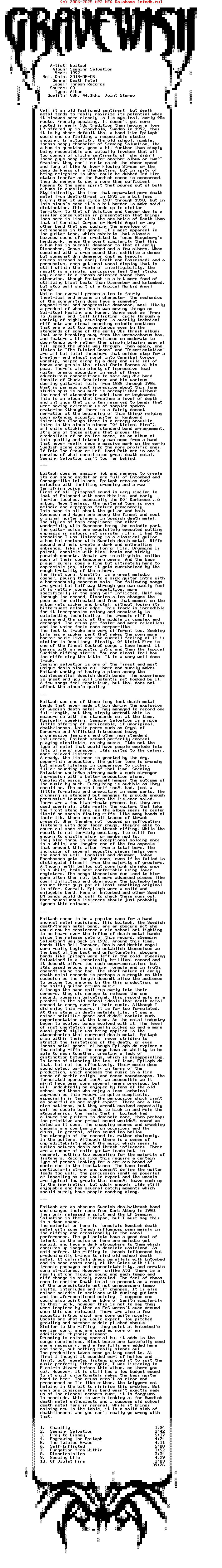 Epitaph-Seeming_Salvation-1992