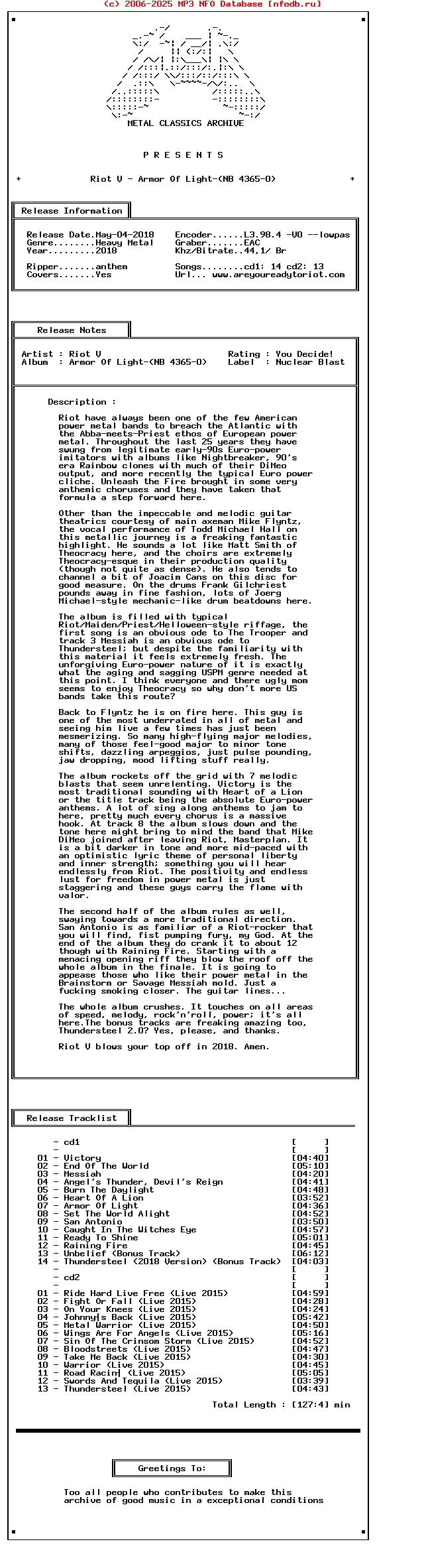 Riot_V_-_Armor_Of_Light-(NB_4365-0)-2CD-Ltd.Ed._Digipak-2018-Mca