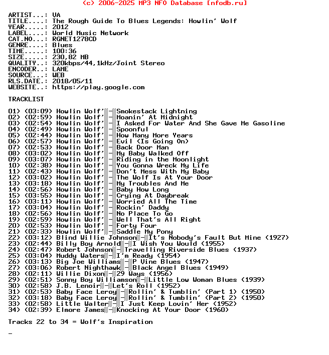 VA-The_Rough_Guide_To_Blues_Legends_Howlin_Wolf-(RGNET1278CD)-WEB-2012
