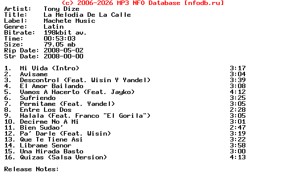 Tony_Dize-La_Melodia_De_La_Calle-ES-2008