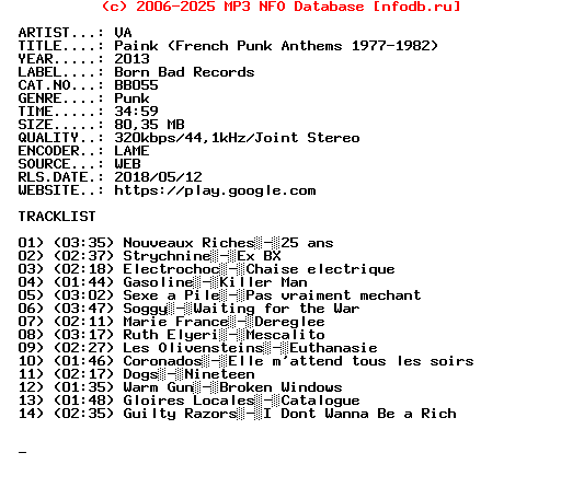 VA-Paink_(FRENCH_PUNK_ANTHEMS_1977-1982)-(BB055)-WEB-FR-2013