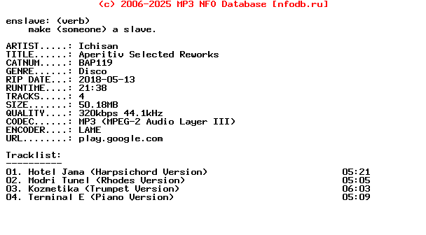 Ichisan-Aperitiv_Selected_Reworks-(BAP119)-WEB-2018