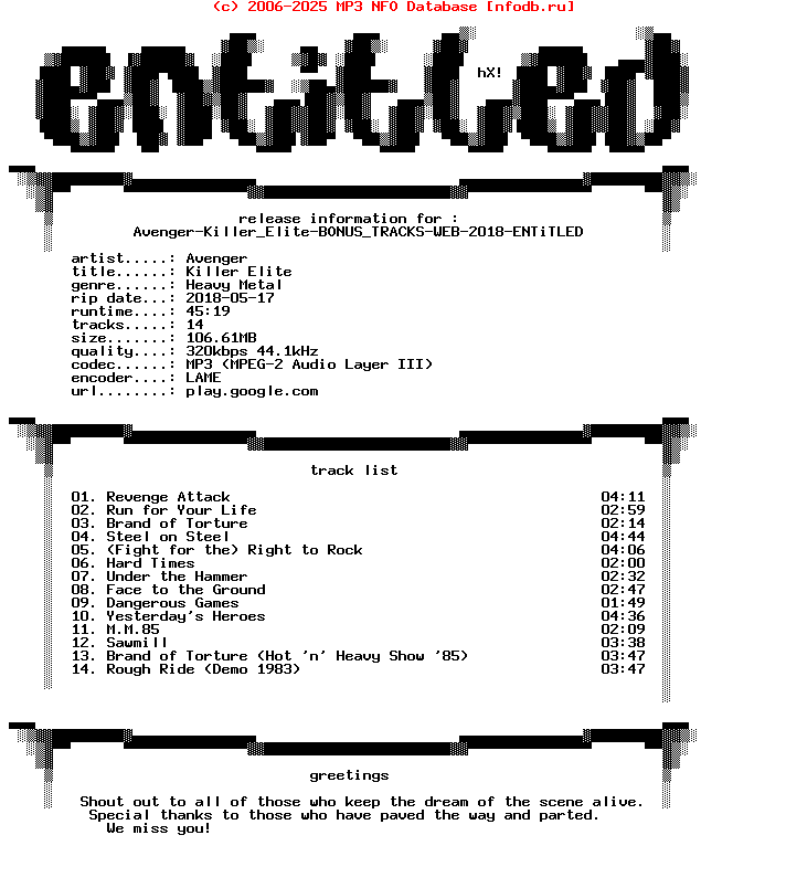 Avenger-Killer_Elite-Bonus_Tracks-WEB-2018