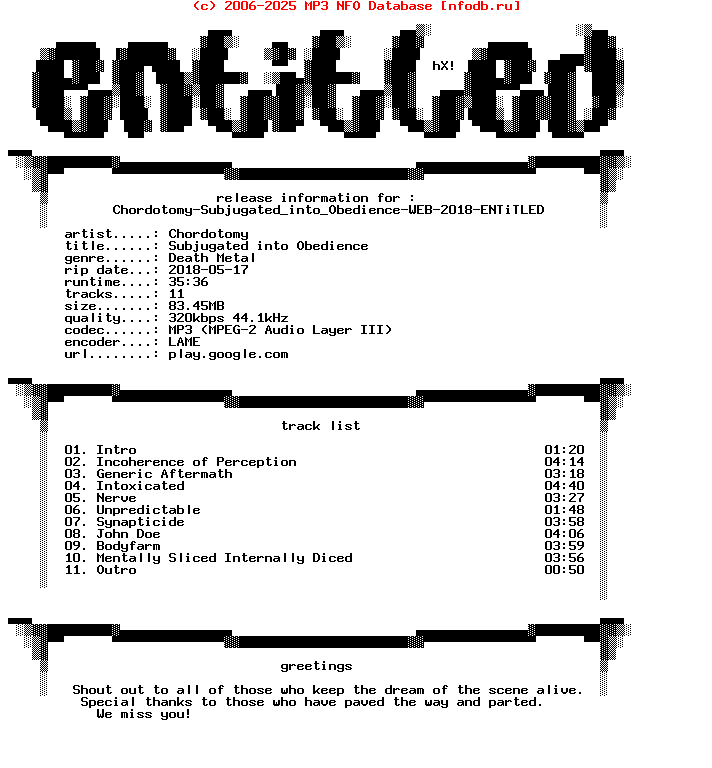 Chordotomy-Subjugated_Into_Obedience-WEB-2018