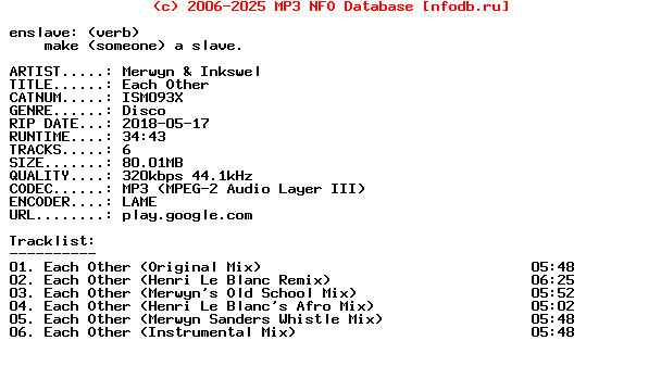 Merwyn_And_Inkswel-Each_Other-(ISM093X)-WEB-2018