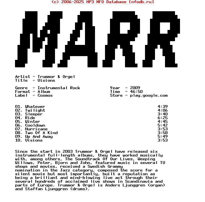 Trummor_And_Orgel-Visions-WEB-2009-Marr