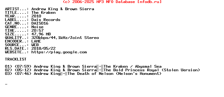 Andrew_King_And_Brown_Sierra-The_Kraken-(DAIS016)-WEB-2010