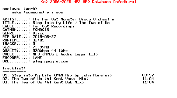 The_Far_Out_Monster_Disco_Orchestra-Step_Into_My_Life__The_Two_Of_Us-(FOMDO15)-WEB-2018