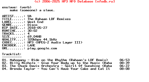 VA-The_Rahaan_Ldf_Remixes-WEB-2018