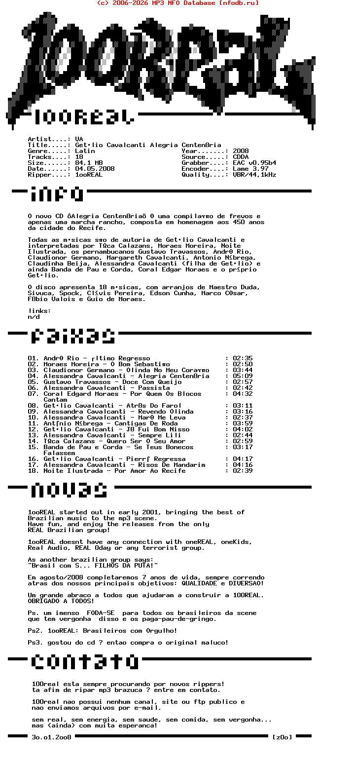 VA-Getulio_Cavalcanti_Alegria_Centenaria-Br-2008-100REAL