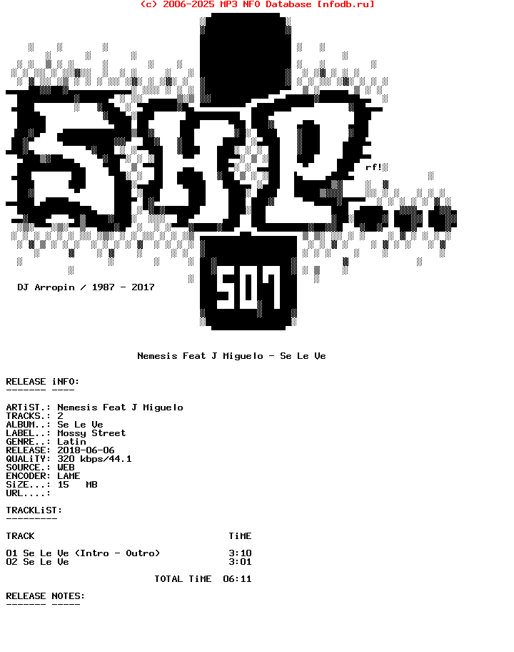 Nemesis_Feat_J_Miguelo-Se_Le_Ve-WEB-SP-2018