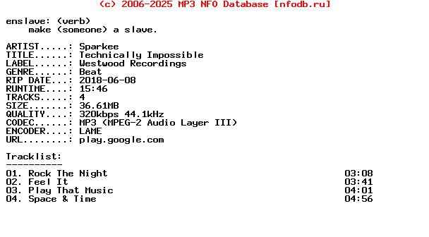 Sparkee-Technically_Impossible-EP-WEB-2018